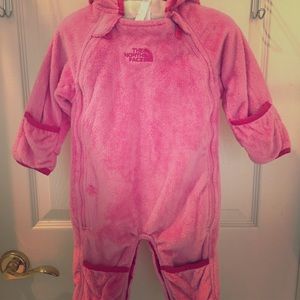 North Face Baby Bunting Fleece Snowsuit
